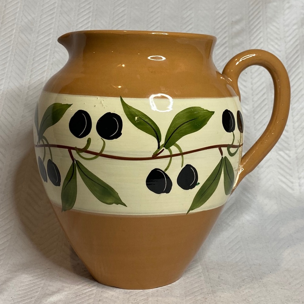 Pitcher made in Italy by Jay Wilfred.